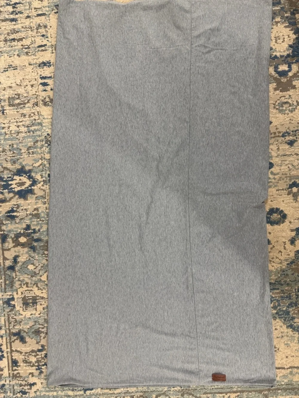 Travel Tube Blanket- Gray